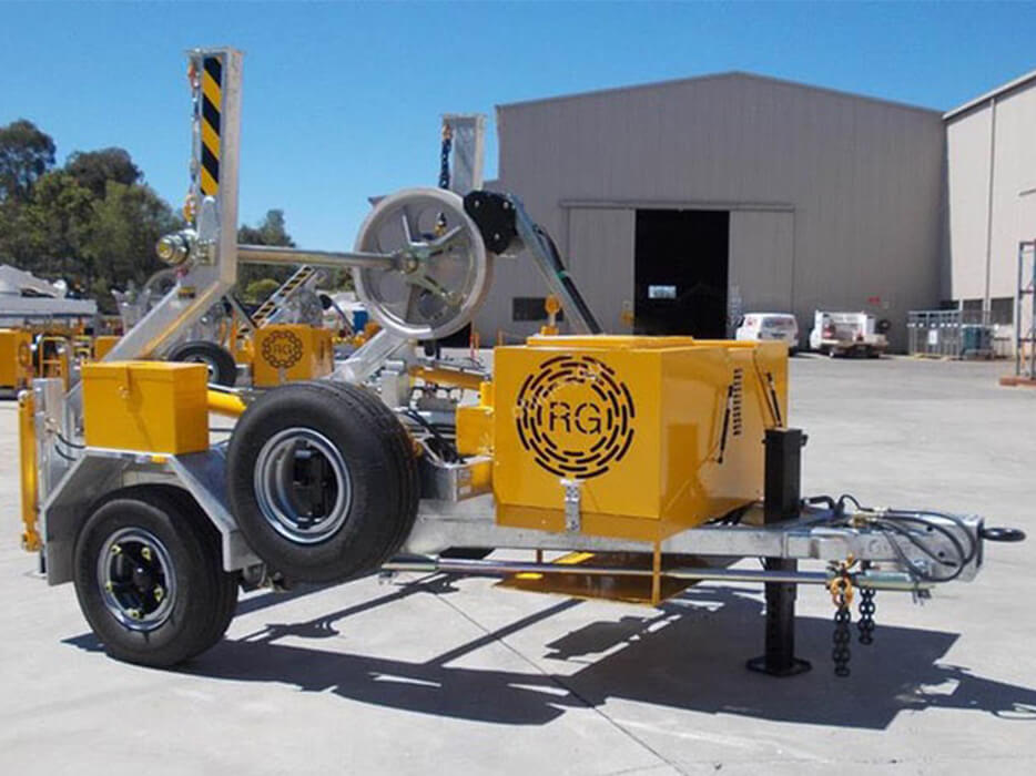 Trailer Mounted Winches Excess Power Equipment